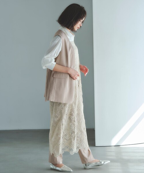 ANY（エニィ）の「ANYクロップドシャツ（シャツ/ブラウス・レディース・スカイブルー系/ホワイト系・X-LARGE）」の18枚目の写真