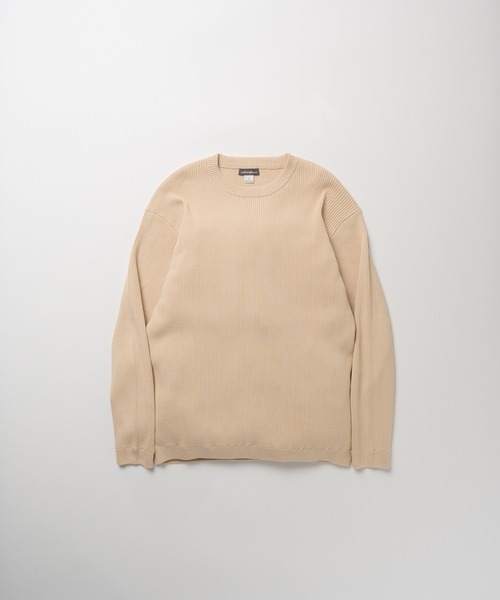 Eddie Bauer(エディーバウアー)の「リブ クループルオーバー(ニット/セーター・メンズ・ダークグレー/ネイビー/ライトベージュ・S/L/XXL/M/XL)」の7枚目の写真