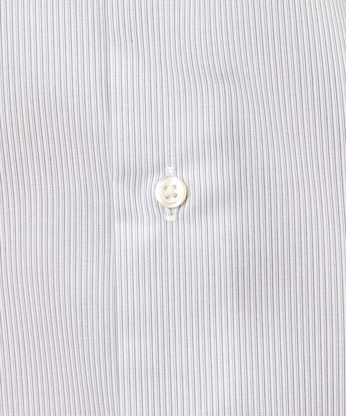 green label relaxing（グリーンレーベルリラクシング）の「E/IRON ALT/ST WD シャツ（シャツ/ブラウス・メンズ・ライトグレー/ライトブルー・39cm/40cm/41cm/38cm/37cm/42cm/43cm）」の8枚目の写真