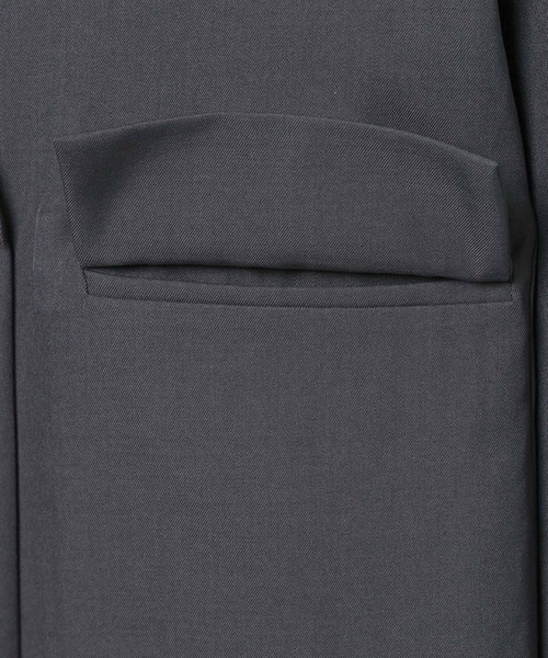 3.3 Field Trip （3.3フィールドトリップ）の「【セットアップ着用可能】3.3 Field Trip／オーバーテーラードジャケット（テーラードジャケット・レディース・ブラック/グレー・FREE）」の20枚目の写真