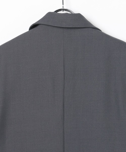 3.3 Field Trip （3.3フィールドトリップ）の「【セットアップ着用可能】3.3 Field Trip／オーバーテーラードジャケット（テーラードジャケット・レディース・ブラック/グレー・FREE）」の18枚目の写真