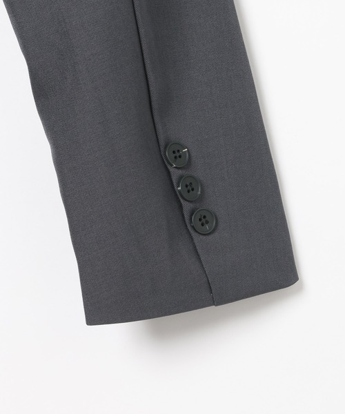 3.3 Field Trip （3.3フィールドトリップ）の「【セットアップ着用可能】3.3 Field Trip／オーバーテーラードジャケット（テーラードジャケット・レディース・ブラック/グレー・FREE）」の22枚目の写真