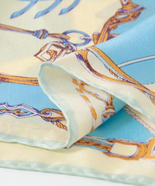 URBAN RESEARCH ROSSO WOMEN（アーバンリサーチ　ロッソ）の「manipuri　65ビットバルーン（バンダナ/スカーフ・レディース・ライトブルー・-）」の7枚目の写真