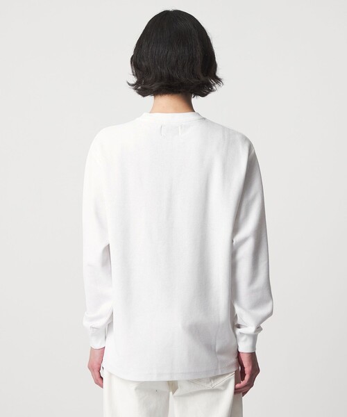 A DAY IN THE LIFE UNITED ARROWS(アデイインザライフユナイテッドアローズ)の「【別注】 <PENNEYS>ニット ライク カットソー<A DAY IN THE LIFE>(Tシャツ/カットソー・メンズ・ブラック/ホワイト・M/L)」の8枚目の写真