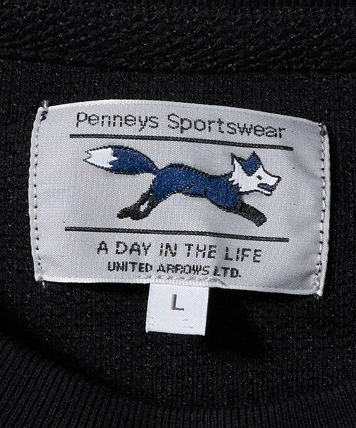 A DAY IN THE LIFE UNITED ARROWS(アデイインザライフユナイテッドアローズ)の「【別注】 <PENNEYS>ニット ライク カットソー<A DAY IN THE LIFE>(Tシャツ/カットソー・メンズ・ブラック/ホワイト・M/L)」の19枚目の写真