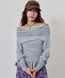atmos pink Frill Hem Tops / アトモスピンク フリル ヘム トップス