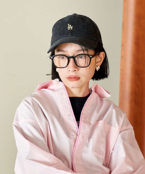 FREAK'S STORE（フリークスストア）の「New Era × FREAK'S STORE/ニューエラ 別注 9TWENTY DENIM CAP/ニューエラキャップ/ロゴキャップ（キャップ・レディース・ブラック/サックスブルー/ネイビー・ONE SIZE）」の6枚目の写真