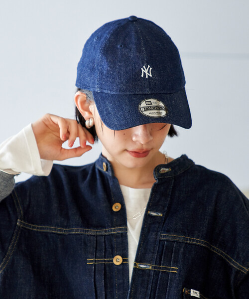 FREAK'S STORE（フリークスストア）の「New Era × FREAK'S STORE/ニューエラ 別注 9TWENTY DENIM CAP/ニューエラキャップ/ロゴキャップ（キャップ・レディース・ブラック/サックスブルー/ネイビー・ONE SIZE）」の13枚目の写真
