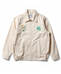 Revo.（レボ）の「HOUSTON ヒューストン COTTON VIETNAM JACKET（SKULL） スカル柄 刺繍 コットン ベトナムジャケット/ベトジャン/スーベニアジャケット（ブルゾン）」