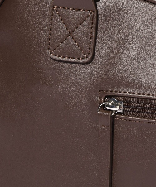 RAGEBLUE（レイジブルー）の「2WAY Boston Shoulder BAG/ボストンショルダーバッグ（ボストンバッグ・メンズ・ブラック/ブラウン・FREE）」の15枚目の写真