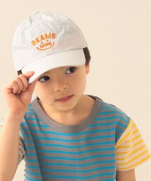 BEAMS mini | ナイロン スマイルロゴ キャップ 2026SS(ハット)