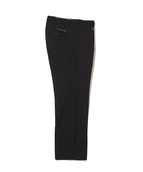 CRIMIE（クライミー）の「TAILORED TROUSERS _ MELANGE ALL SEASON EASY CARE（スラックス・メンズ・ブラック/ダークベージュ・M/S/XL/L）」の6枚目の写真