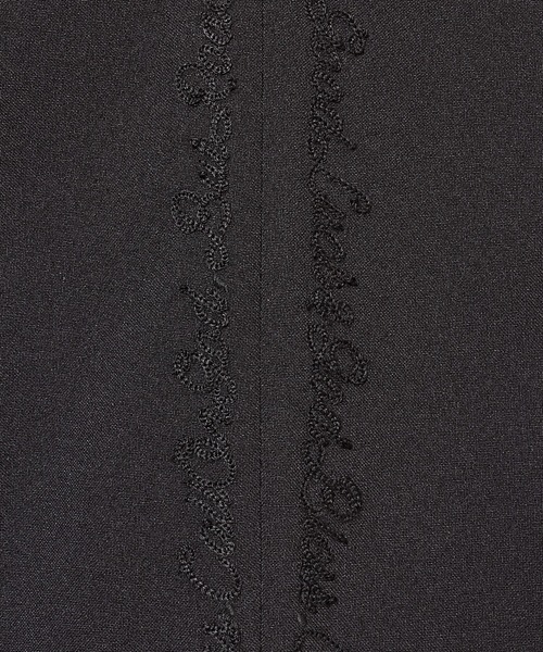 CRIMIE（クライミー）の「TAILORED TROUSERS _ MELANGE ALL SEASON EASY CARE（スラックス・メンズ・ブラック/ダークベージュ・M/S/XL/L）」の7枚目の写真