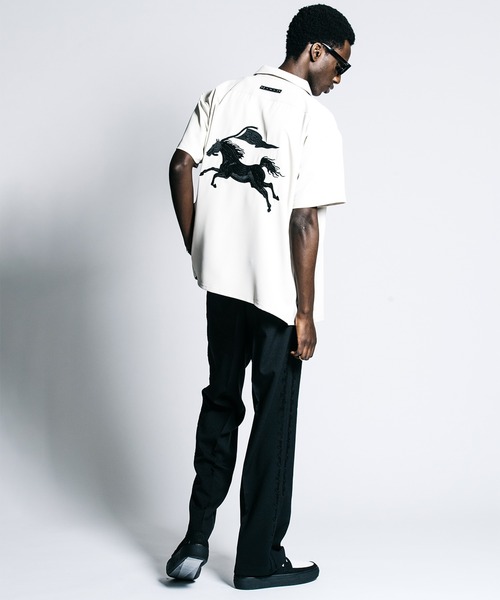 CRIMIE（クライミー）の「TAILORED TROUSERS _ MELANGE ALL SEASON EASY CARE（スラックス・メンズ・ブラック/ダークベージュ・M/S/XL/L）」の19枚目の写真