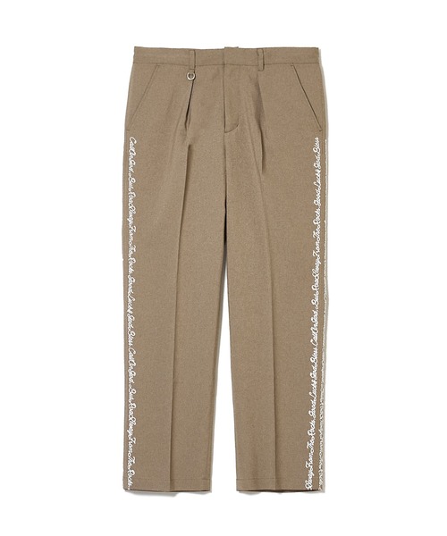 CRIMIE（クライミー）の「TAILORED TROUSERS _ MELANGE ALL SEASON EASY CARE（スラックス・メンズ・ブラック/ダークベージュ・M/S/XL/L）」の21枚目の写真