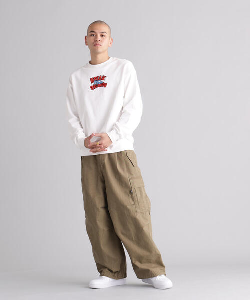 MANASTASH（マナスタッシュ）の「MANASTASH/マナスタッシュ　LT-CANVAS MANATROOPER PT（カーゴパンツ・メンズ・オリーブ系/カーキ/チャコールグレー・S/M/L）」の6枚目の写真