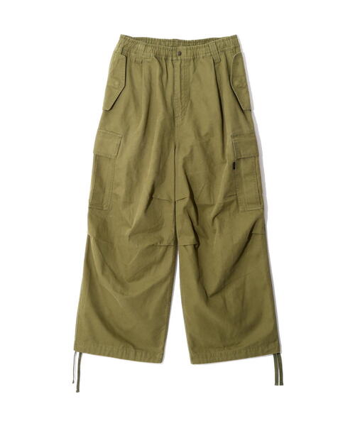 MANASTASH（マナスタッシュ）の「MANASTASH/マナスタッシュ　LT-CANVAS MANATROOPER PT（カーゴパンツ・メンズ・オリーブ系/カーキ/チャコールグレー・S/M/L）」の7枚目の写真