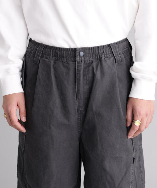 MANASTASH（マナスタッシュ）の「MANASTASH/マナスタッシュ　LT-CANVAS MANATROOPER PT（カーゴパンツ・メンズ・オリーブ系/カーキ/チャコールグレー・S/M/L）」の14枚目の写真