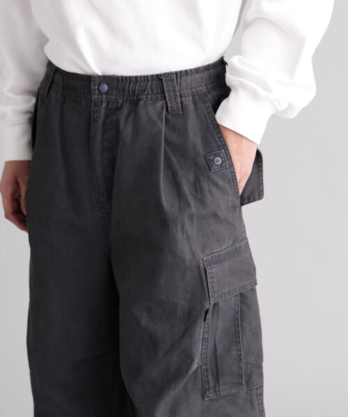 MANASTASH（マナスタッシュ）の「MANASTASH/マナスタッシュ　LT-CANVAS MANATROOPER PT（カーゴパンツ・メンズ・オリーブ系/カーキ/チャコールグレー・S/M/L）」の15枚目の写真