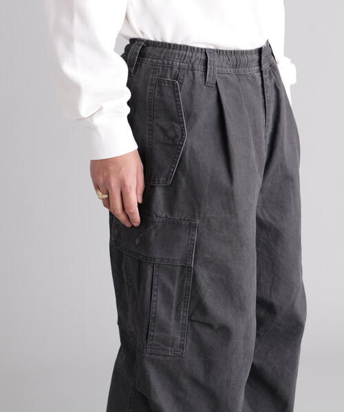 MANASTASH（マナスタッシュ）の「MANASTASH/マナスタッシュ　LT-CANVAS MANATROOPER PT（カーゴパンツ・メンズ・オリーブ系/カーキ/チャコールグレー・S/M/L）」の16枚目の写真