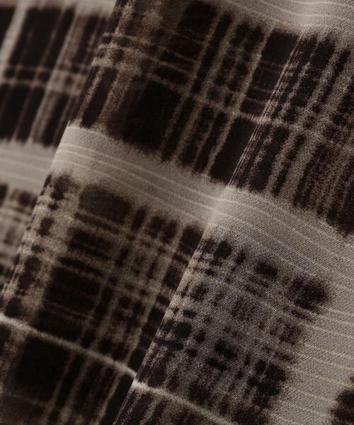 WHITELAND（ホワイトランド）の「WHITELAND/ホワイトランド/CHIFFON SHIRTS（シャツ/ブラウス・メンズ・ブラック/ブラウン・F）」の4枚目の写真