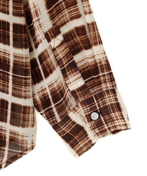 WHITELAND（ホワイトランド）の「WHITELAND/ホワイトランド/CHIFFON SHIRTS（シャツ/ブラウス・メンズ・ブラック/ブラウン・F）」の10枚目の写真