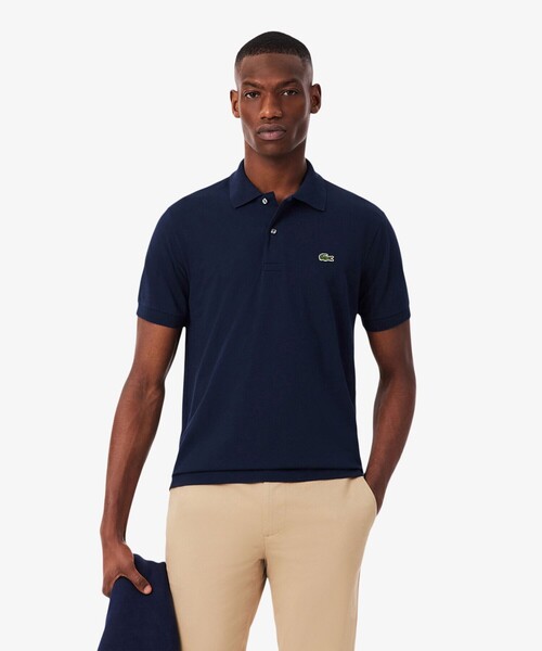 未使用)ラコステ L.12.12 ライトポロシャツ サイズ4/M ネイビー LACOSTE（ラコステ）の「L.12.12 ライト ポロシャツ（ポロシャツ