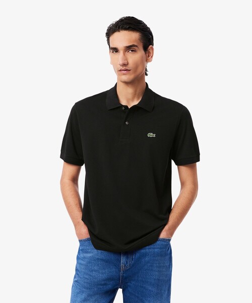 LACOSTE(ラコステ)の「L.12.12 ライト ポロシャツ(ポロシャツ・メンズ・ホワイト/ブラック/ネイビー/グリーン/セージグリーン/ダークアッシュ/グレイッシュブルー・2/4/6/3/5)」の2枚目の写真