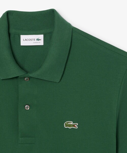 LACOSTE(ラコステ)の「L.12.12 ライト ポロシャツ(ポロシャツ・メンズ・ホワイト/ブラック/ネイビー/グリーン/セージグリーン/ダークアッシュ/グレイッシュブルー・2/4/6/3/5)」の16枚目の写真