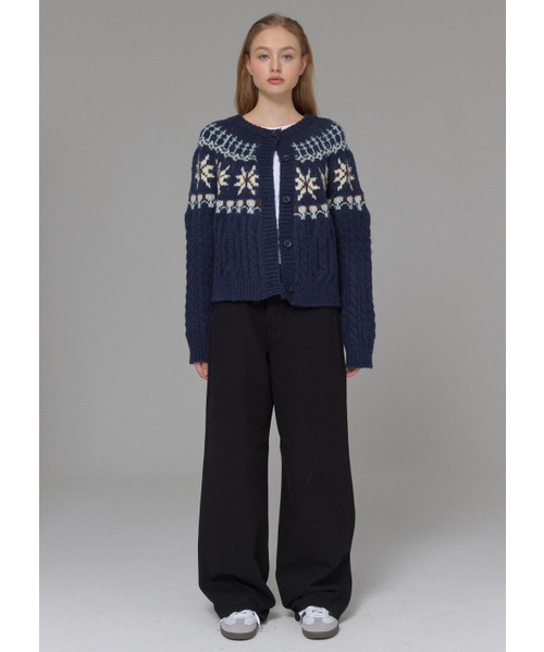 BUTTON UP(ボタンアップ)の「ベーシックワイドコットンパンツ起毛ver.(2カラー)(その他パンツ・レディース・ブラック/アイボリー・SMALL/MEDIUM/LARGE)」の5枚目の写真