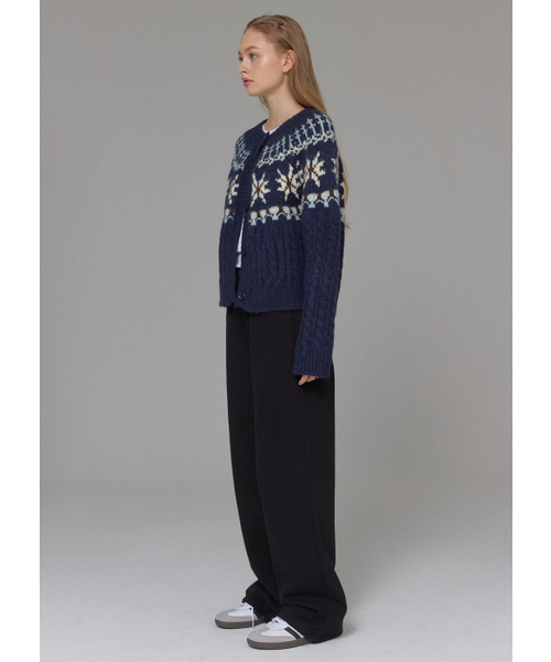 BUTTON UP(ボタンアップ)の「ベーシックワイドコットンパンツ起毛ver.(2カラー)(その他パンツ・レディース・ブラック/アイボリー・SMALL/MEDIUM/LARGE)」の7枚目の写真