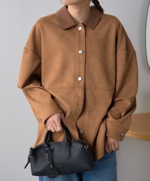 TRIANGLE PALETTE | スエードタッチシャツジャケット(シャツ/ブラウス)