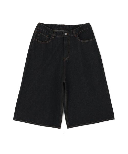 DANKE SCHON(ダンケシェーン)の「【WEB&DEPOT限定】DankeSchon/ダンケシェーン/11.5oz DENIM SHORTS(デニムパンツ・レディース・ネイビー/ブラック・M/XL/L)」の7枚目の写真