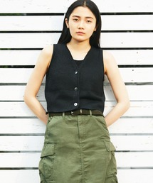 WALANCE | 2way ペーパーニット ノースリーブトップ WOMEN