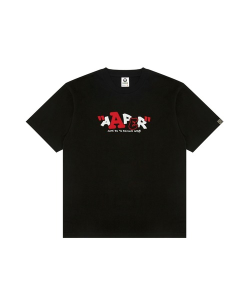 AAPE BY A BATHING APE(エーエイプバイアベイシングエイプ)の「AAPER "SKATING AAPER" TEE(Tシャツ/カットソー・メンズ・オレンジ/ホワイト/ブラック・MEDIUM/SMALL/LARGE/X-LARGE/XX-LARGE)」の2枚目の写真