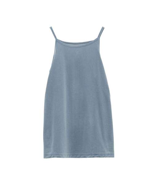 CONVERSE TOKYO(コンバーストウキョウ)の「VELOUR CAMISOLE(キャミソール・レディース・ブラック/ブルー/ブラウン・FREE)」の1枚目の写真