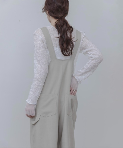 ペインターロゴ刺繍サロペット Eimee Law│Eimee Law & LHELBIE 公式