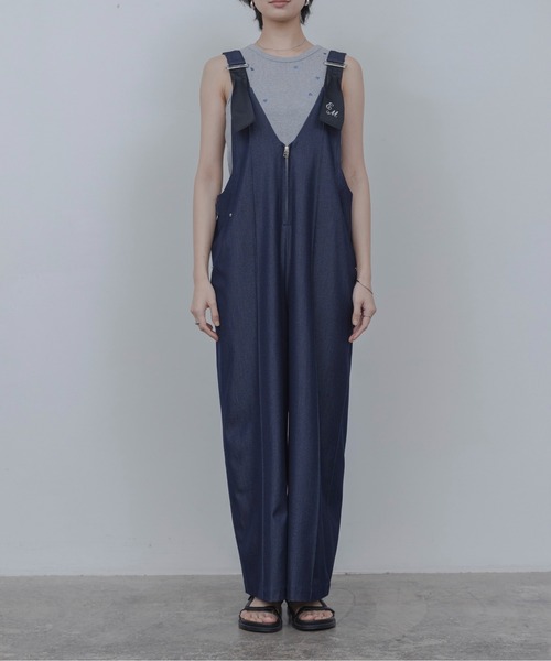 ペインターロゴ刺繍サロペット Eimee Law│Eimee Law & LHELBIE 公式