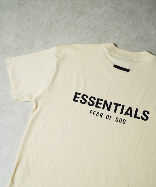 FOG ESSENTIALS(エフオージーエッセンシャルズ)の「"08"≪FOG ESSENTIALS≫バックロゴ ヘビーウェイト Tシャツ(Tシャツ/カットソー・メンズ・ブラック/クリーム・XL/L/M)」の1枚目の写真