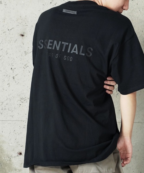 FOG ESSENTIALS(エフオージーエッセンシャルズ)の「"08"≪FOG ESSENTIALS≫バックロゴ ヘビーウェイト Tシャツ(Tシャツ/カットソー・メンズ・ブラック・XL/L/M)」の5枚目の写真