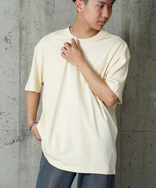 FOG ESSENTIALS(エフオージーエッセンシャルズ)の「"08"≪FOG ESSENTIALS≫バックロゴ ヘビーウェイト Tシャツ(Tシャツ/カットソー・メンズ・ブラック/クリーム・XL/L/M)」の20枚目の写真