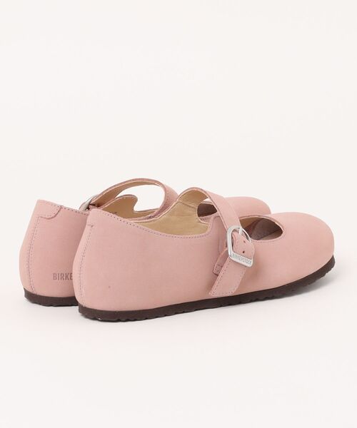 BIRKENSTOCK(ビルケンシュトック)の「ビルケンシュトック 1031542 Santa Clarita LENB Pink Clay【Narrow】 サンタクラリタ ヌバックピンク ナロー幅(バレエシューズ・レディース・ピンク・40/39/38)」の2枚目の写真