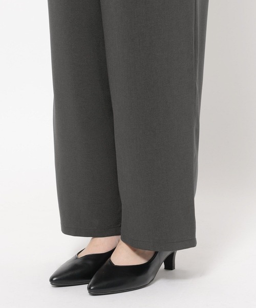 LEPSIM(レプシィム)の「《オフィスライン》レースレイヤードパンツ 637923(その他パンツ・レディース・ベージュ/チャコールグレー・FREE)」の20枚目の写真