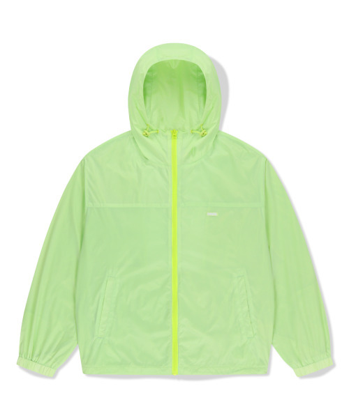WKNDRS(ウィーキャンドース)の「LIGHTWEIGHT WINDBREAKER (LIME)(ナイロンジャケット・レディース・その他・SMALL/MEDIUM/LARGE)」の1枚目の写真