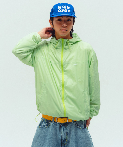 WKNDRS(ウィーキャンドース)の「LIGHTWEIGHT WINDBREAKER (LIME)(ナイロンジャケット・レディース・その他・SMALL/MEDIUM/LARGE)」の7枚目の写真
