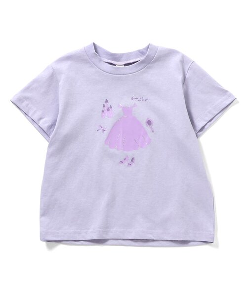 apres les cours（アプレレクール）の「バラエティ半袖Tシャツ/7days Style（Tシャツ/カットソー・キッズ・その他2/ラベンダー/ミント/ネイビー/オレンジ/イエロー/ピンク/レッド/ブラック/アイボリー・80/90/100/110/120/130/140）」の5枚目の写真