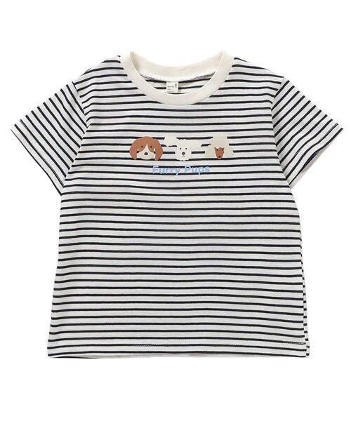 apres les cours（アプレレクール）の「バラエティ半袖Tシャツ/7days Style（Tシャツ/カットソー・キッズ・その他2/ラベンダー/ミント/ネイビー/オレンジ/イエロー/ピンク/レッド/ブラック/アイボリー・80/90/100/110/120/130/140）」の10枚目の写真