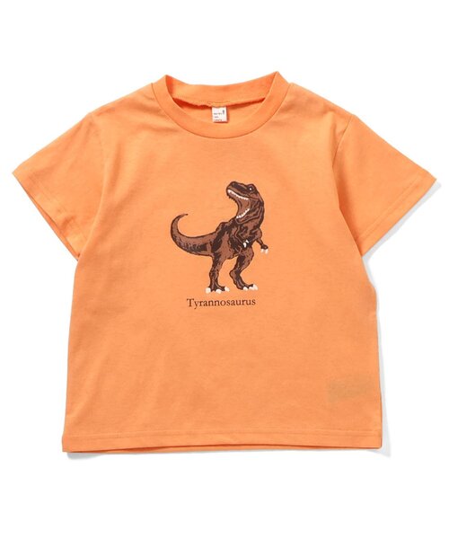 apres les cours（アプレレクール）の「バラエティ半袖Tシャツ/7days Style（Tシャツ/カットソー・キッズ・その他2/ラベンダー/ミント/ネイビー/オレンジ/イエロー/ピンク/レッド/ブラック/アイボリー・80/90/100/110/120/130/140）」の9枚目の写真