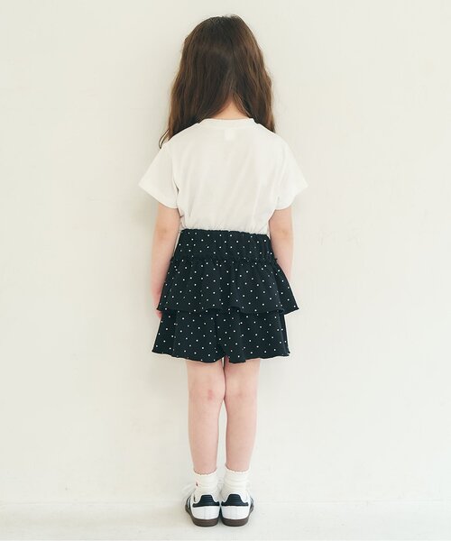 apres les cours（アプレレクール）の「バラエティ半袖Tシャツ/7days Style（Tシャツ/カットソー・キッズ・その他2/ラベンダー/ミント/ネイビー/オレンジ/イエロー/ピンク/レッド/ブラック/アイボリー・80/90/100/110/120/130/140）」の12枚目の写真