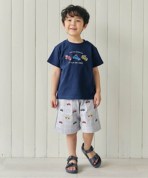 apres les cours（アプレレクール）の「バラエティ半袖Tシャツ/7days Style（Tシャツ/カットソー・キッズ・その他2/ラベンダー/ミント/ネイビー/オレンジ/イエロー/ピンク/レッド/ブラック/アイボリー・80/90/100/110/120/130/140）」の13枚目の写真